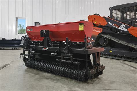 power seeder for skid steer|seed drill for skid steer.